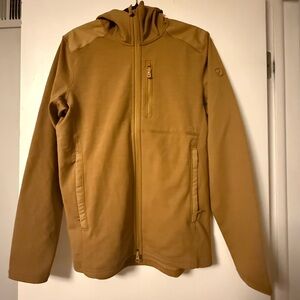 Fjallraven Men's Ken Fleece Hoodie | Small | Buckwheat Brown